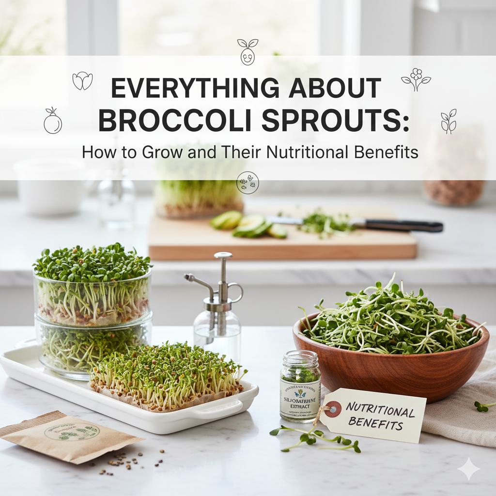 Everything About Broccoli Sprouts: How to Grow and Their Nutritional Benefits