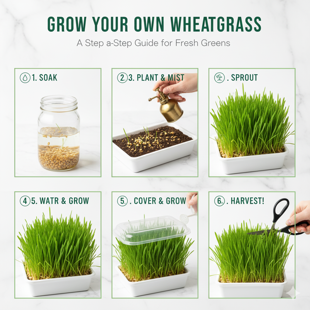 How To Grow Wheatgrass