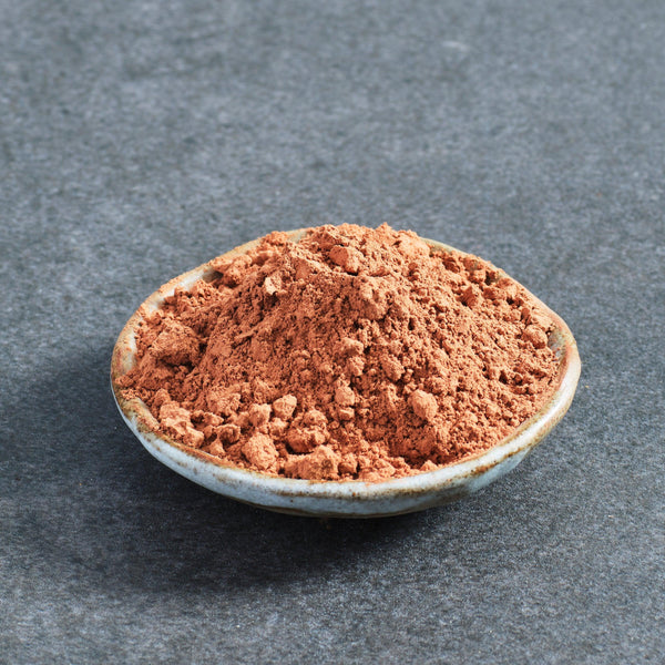 Organic Cacao powder in a bowl