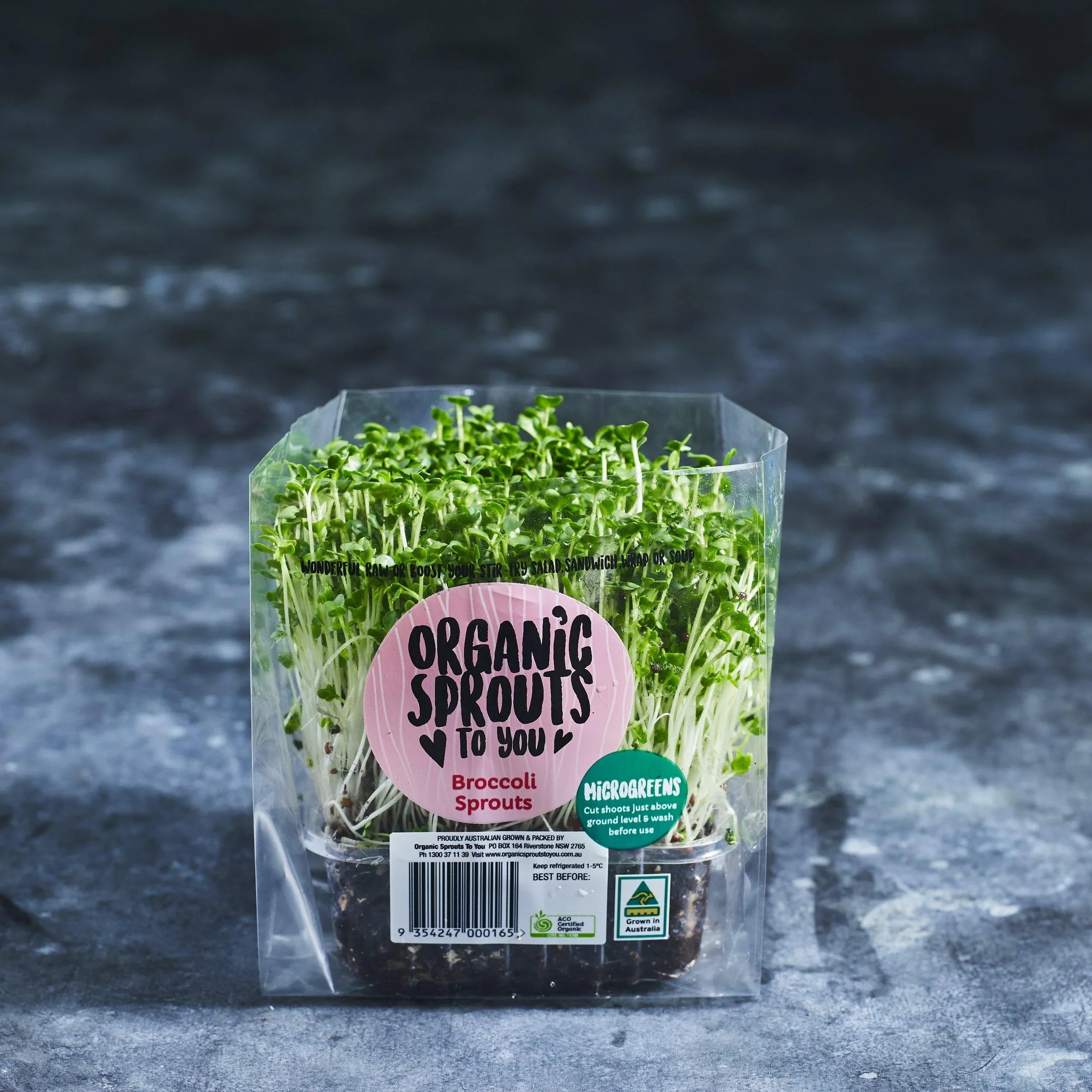 Broccoli microgreens - Australian Wheatgrass