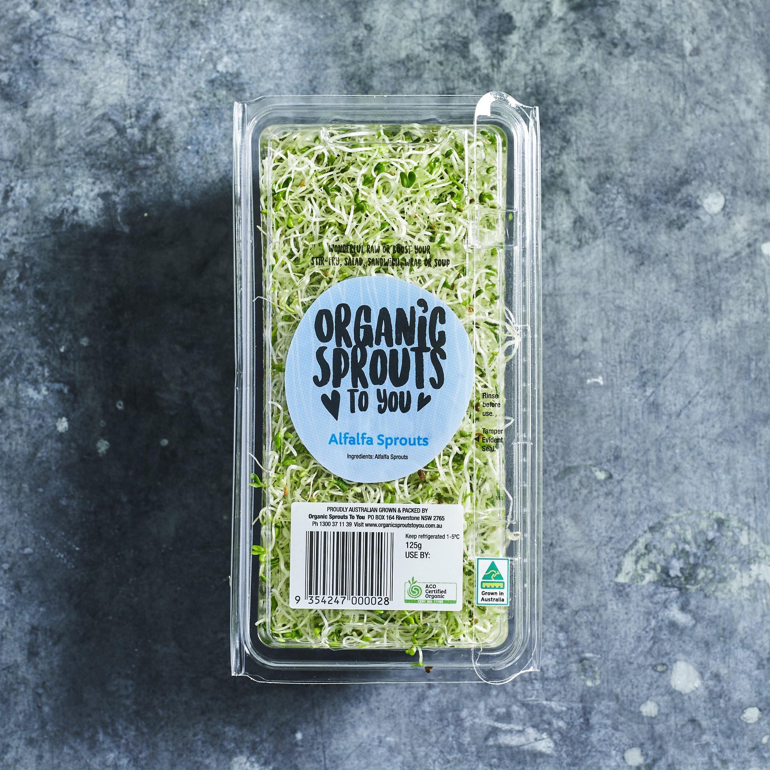 Alfalfa Sprouts - Australian Wheatgrass
