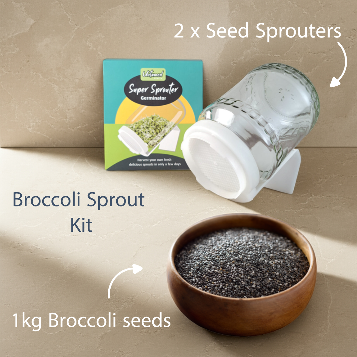 Broccoli Sprout Grow Kit