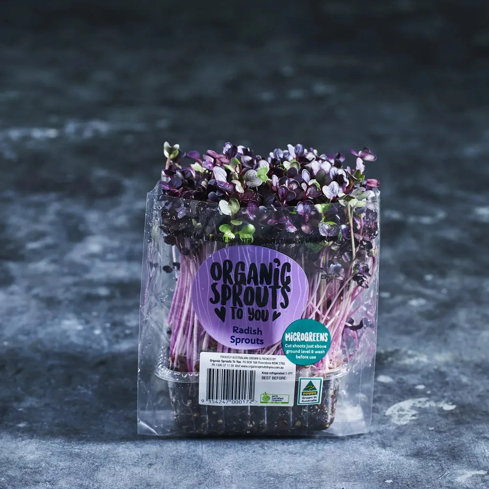 Radish microgreens - Australian Wheatgrass