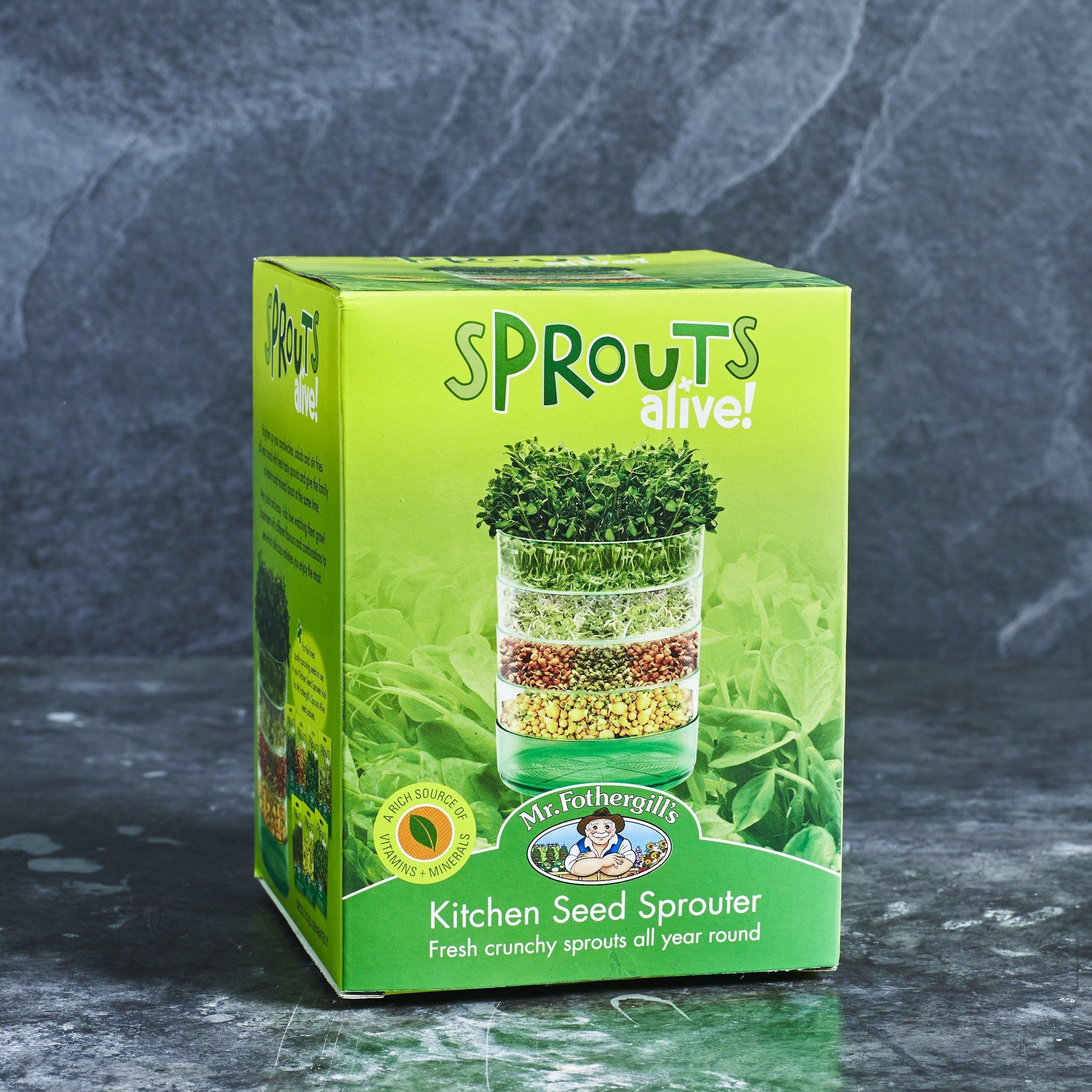 Kitchen Seed Sprouter - Mr Fothergills - Australian Wheatgrass