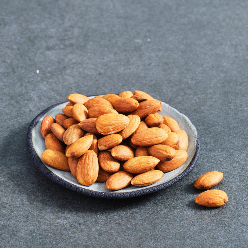 Organic Raw Almond Nuts in a bowl