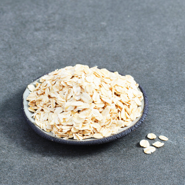 Organic Rolled Oats in a bowl
