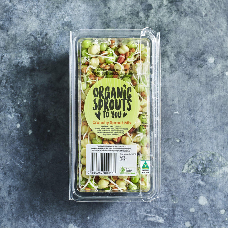 Crunchy Sprout Mix - Australian Wheatgrass